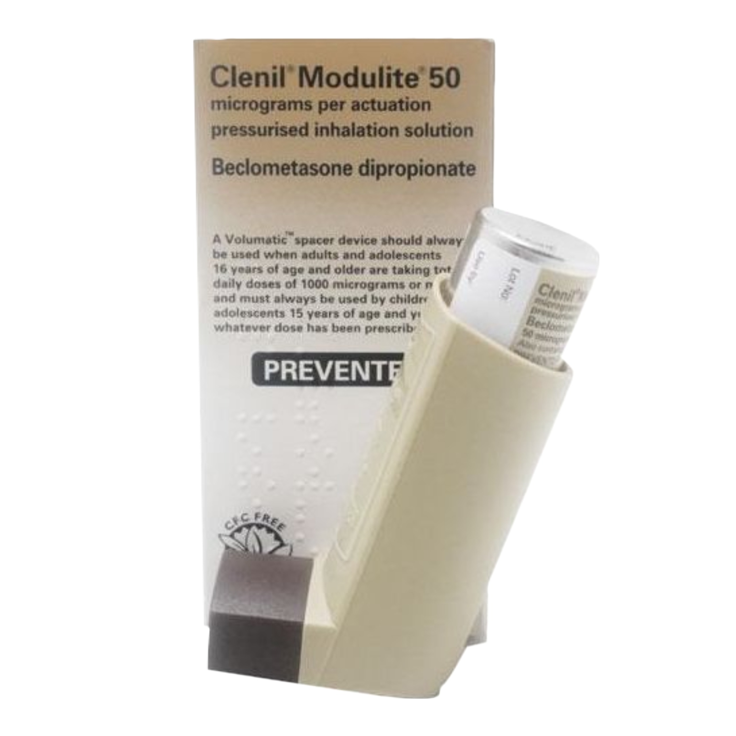 Clenil Modulite Inhaler (50, 100, 200 & 250)